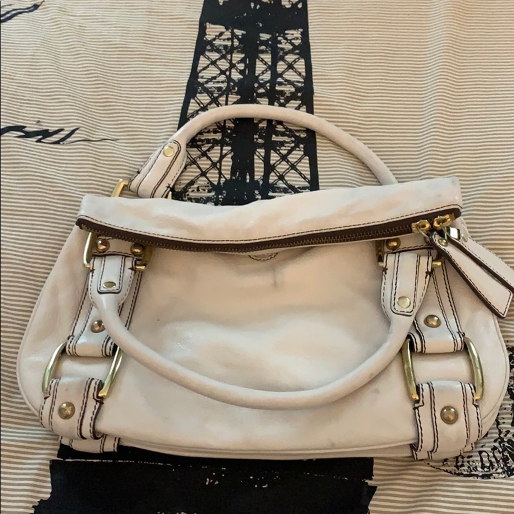 Banana Republic fold over shoulder bag
